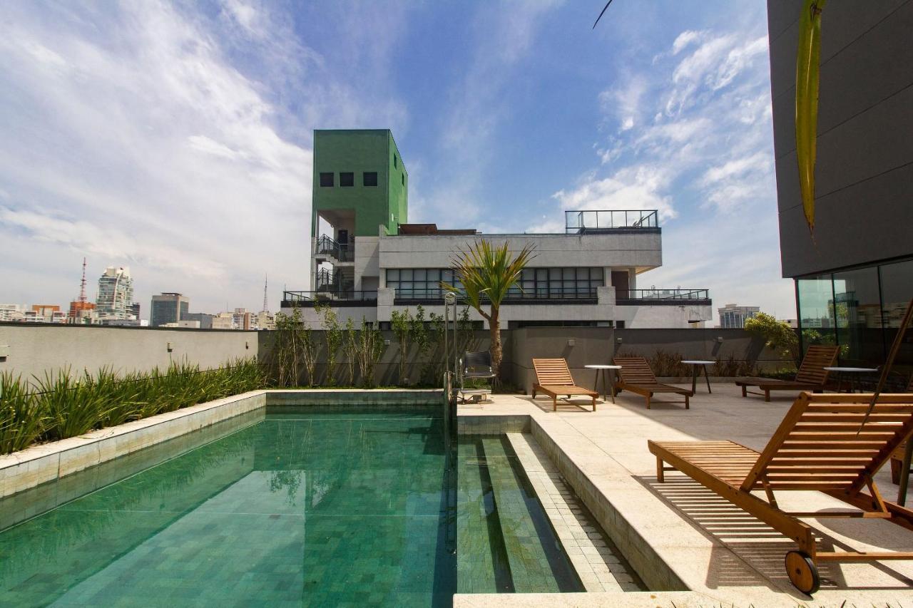 By Dabra - Studios Exclusivos Com Rooftop, Academia E Coworking Perto Da Avenida Paulista São Paulo Kültér fotó