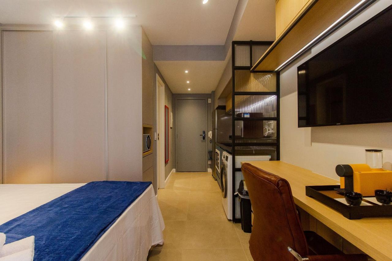 By Dabra - Studios Exclusivos Com Rooftop, Academia E Coworking Perto Da Avenida Paulista São Paulo Kültér fotó