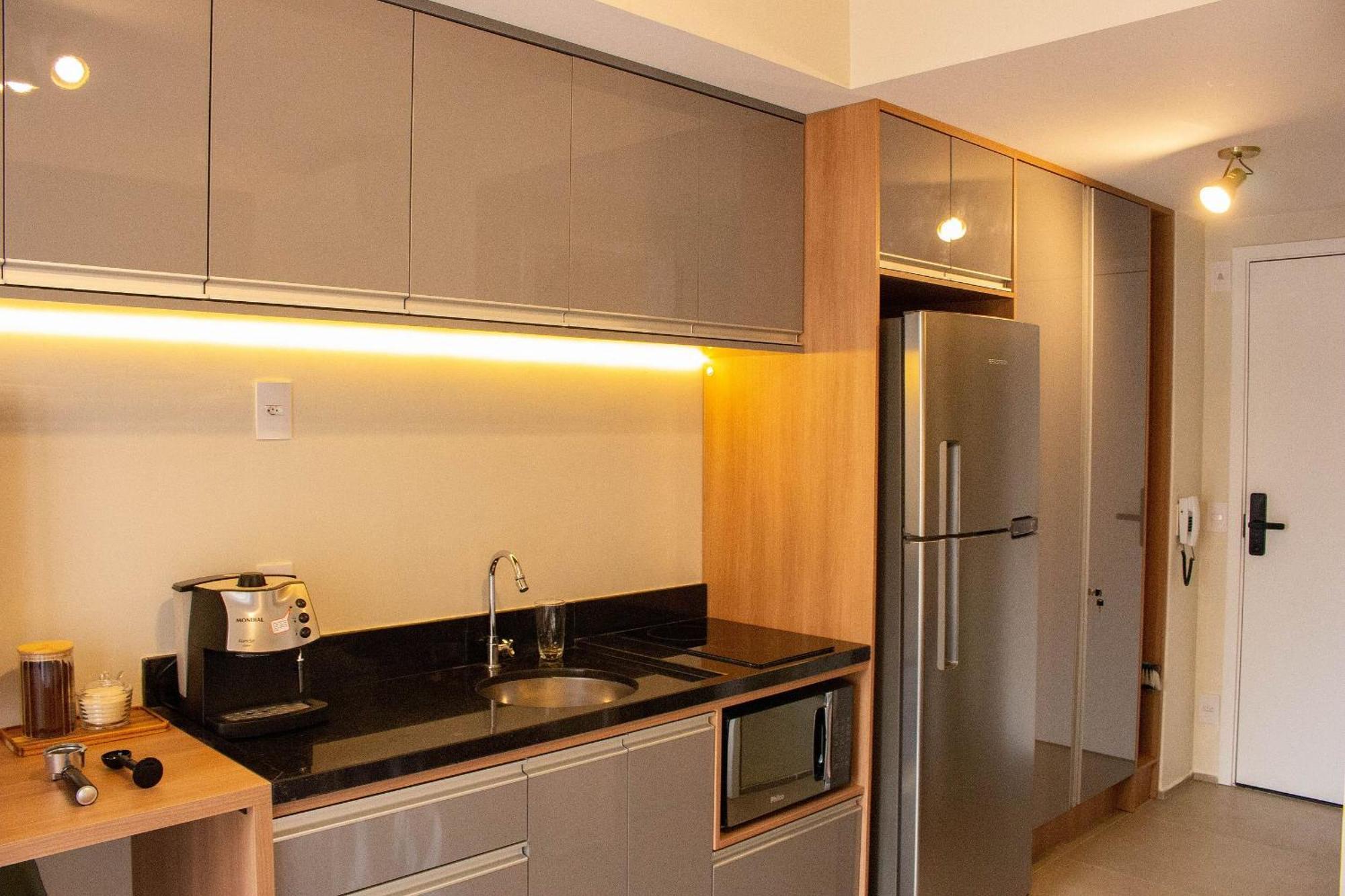 By Dabra - Studios Exclusivos Com Rooftop, Academia E Coworking Perto Da Avenida Paulista São Paulo Kültér fotó