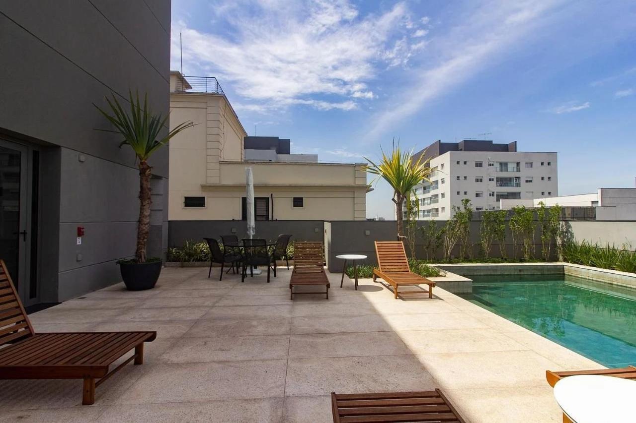 By Dabra - Studios Exclusivos Com Rooftop, Academia E Coworking Perto Da Avenida Paulista São Paulo Kültér fotó